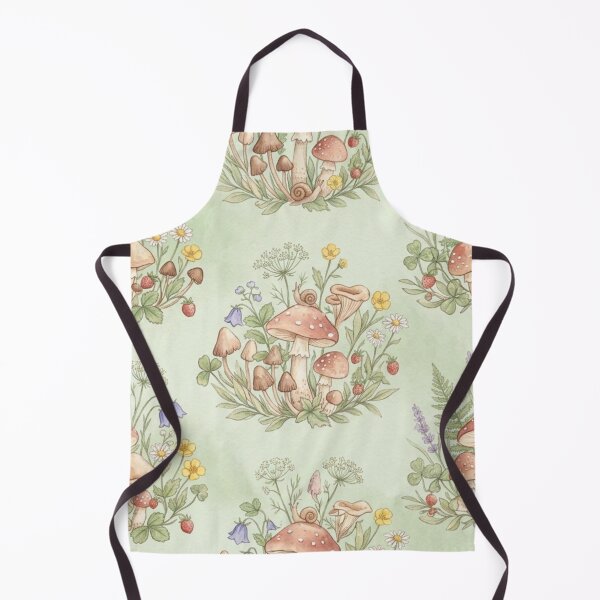 Item preview, Watercolor Cottagecore Mushroom Pattern | Cute Woodland Floral Seamless Botanical Design designed and sold by ethnicdigital.