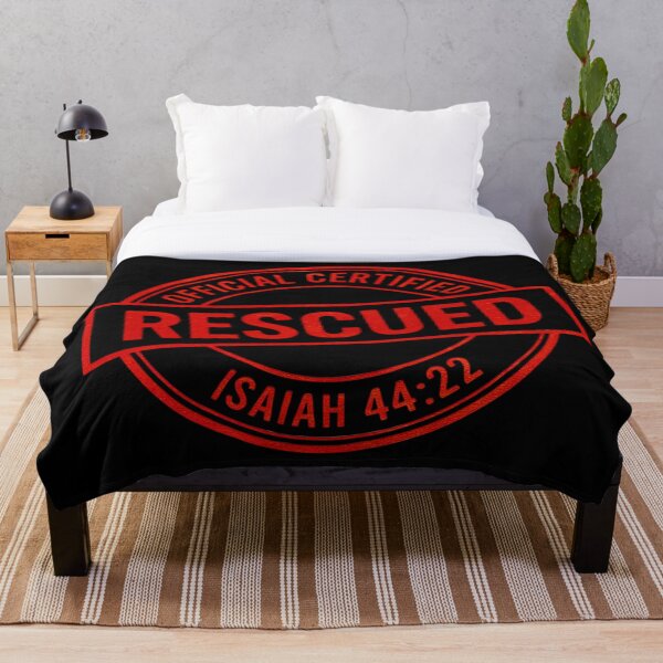 Item preview, RESCUED – Isaiah 44:22 | Official Certified Christian Design by All43 designed and sold by All43.