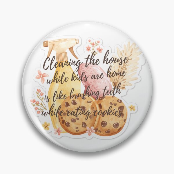 Item preview, Cleaning House While Kids Home Funny Mom designed and sold by CozyMomDesign.