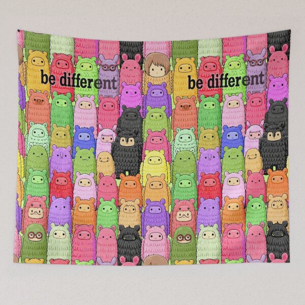 Item preview, Whimsical Monster Stack Be Different Art designed and sold by Piotrek0001.