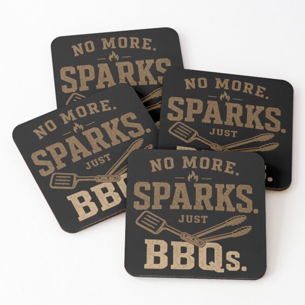 Item preview, No More Sparks. Just BBQs. Funny Retired Welder Retirement Design designed and sold by RusticMeadow.