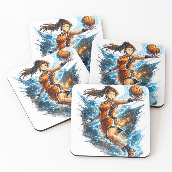 Item preview, Female Basketball Player Fast Break Vector Illustration designed and sold by redengineers.