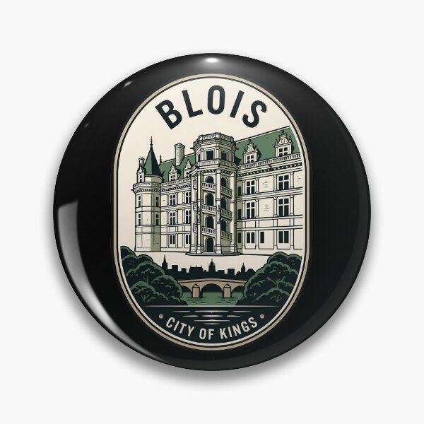 Item preview, Blois France City of Kings Vintage Travel Emblem designed and sold by k3rstman1.