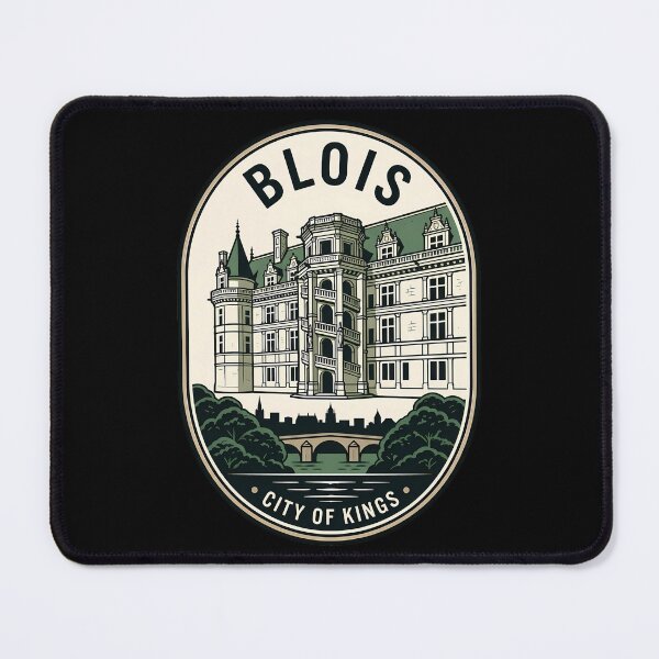 Item preview, Blois France City of Kings Vintage Travel Emblem designed and sold by k3rstman1.