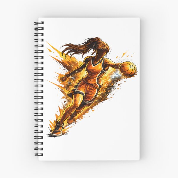 Item preview, Female Basketball Player Speed Dribble Vector Illustration designed and sold by redengineers.