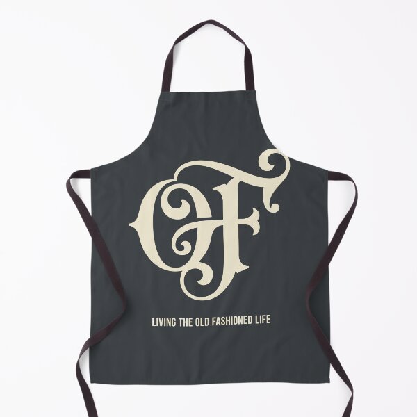 Item preview, Living the Old Fashioned Life Monogram Vintage OF Luxury Ornamental Typography Vector Aesthetic designed and sold by Cozy-Old-Pub.