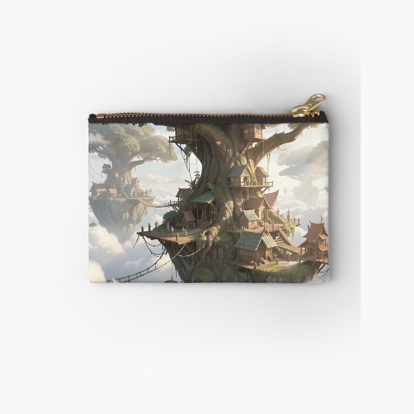 Item preview, Cloud Kingdom with Giant Tree Homes designed and sold by Fanta-sticky.