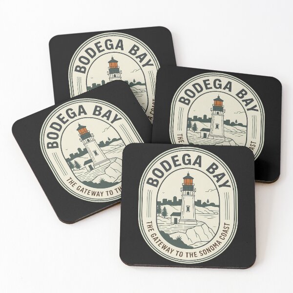 Item preview, Bodega Bay Lighthouse Vintage Travel Emblem California designed and sold by k3rstman1.
