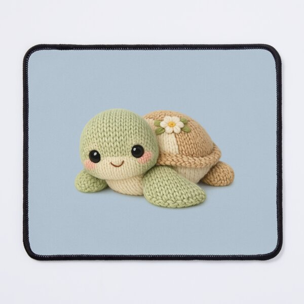 Item preview, Cute Knitted Sea Turtle Plush | Kawaii Handmade Crochet Cottagecore designed and sold by Moons Studio.