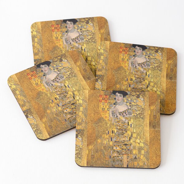 Item preview, Golden Lady in Ornamental Portrait designed and sold by artofuniverse.