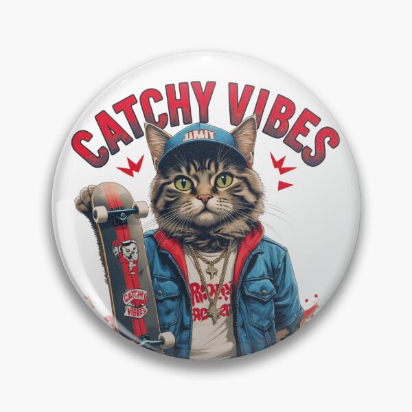 Item preview, Cat Hip Hop Streetwear designed and sold by Madhav Creations Studio.