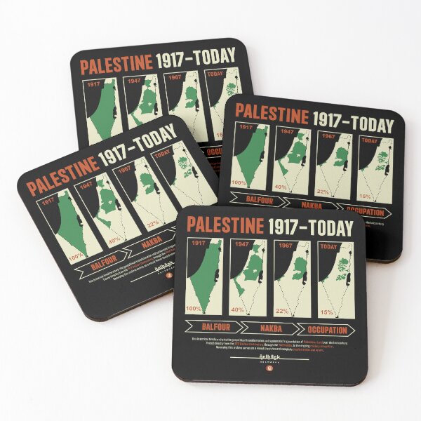 Item preview, PALESTINE HISTORICAL TIMELINE MAP designed and sold by qalback.