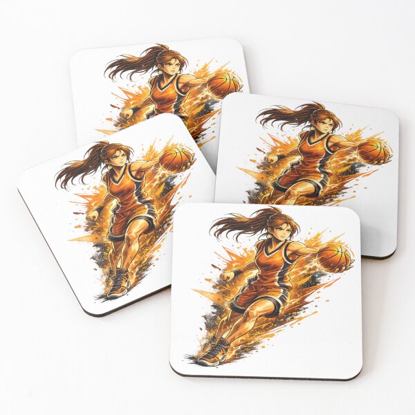 Item preview, Dynamic Female Basketball Drive Action Vector Illustration designed and sold by redengineers.