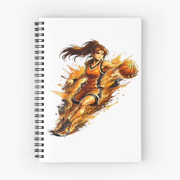 Item preview, Dynamic Female Basketball Drive Action Vector Illustration designed and sold by redengineers.