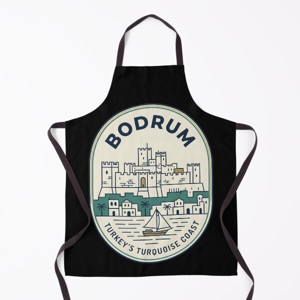 Item preview, Bodrum Turkey Turquoise Coast Vintage Travel Emblem designed and sold by k3rstman1.