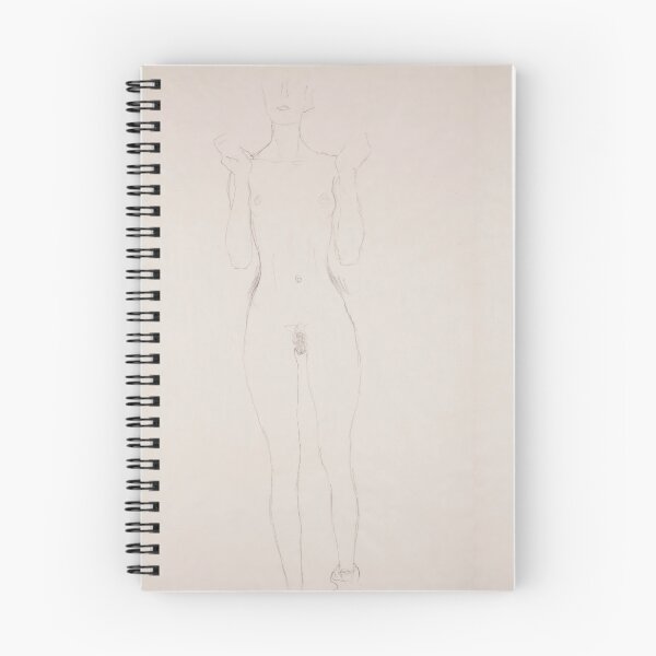 Item preview, Standing Female Nude Pencil Studyv designed and sold by artofuniverse.