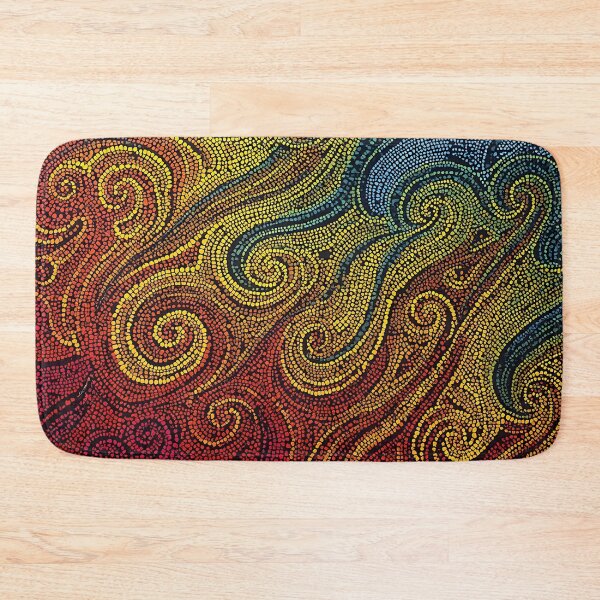 Item preview, Aboriginal Inspired Dot Art - With Water and Flame designed and sold by GrinGalore.