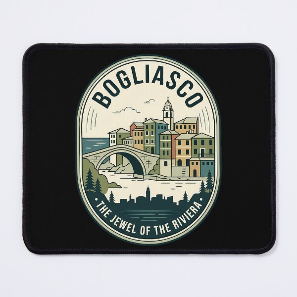 Item preview, Bogliasco Italy Vintage Travel Emblem Riviera designed and sold by k3rstman1.