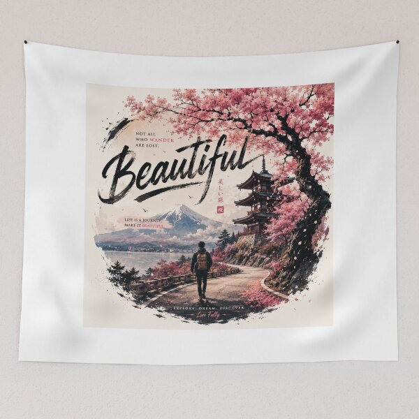 Item preview, Life Is a Journey, Make It Beautiful designed and sold by Grandtshirt | Creative Print Designs.