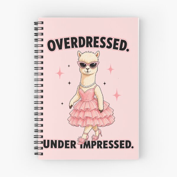 Item preview, Funny Alpaca Diva in Pink Dress designed and sold by Gentlestate.