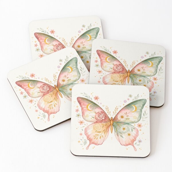 Item preview, Boho Floral Butterfly  designed and sold by Madhav Creations Studio.
