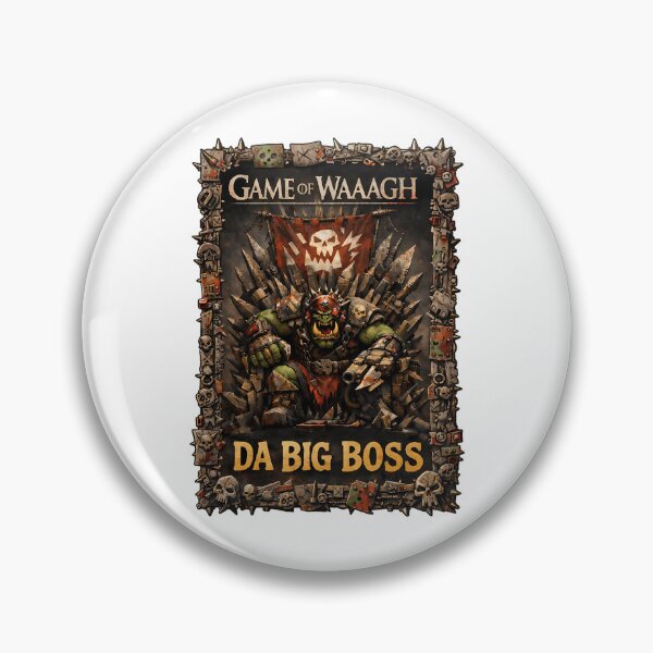 Item preview, Game Of Waaagh Ork Boss designed and sold by sailtonfg.