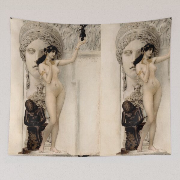Item preview, Allegory of Sculpture Classical Nude Woman designed and sold by artofuniverse.