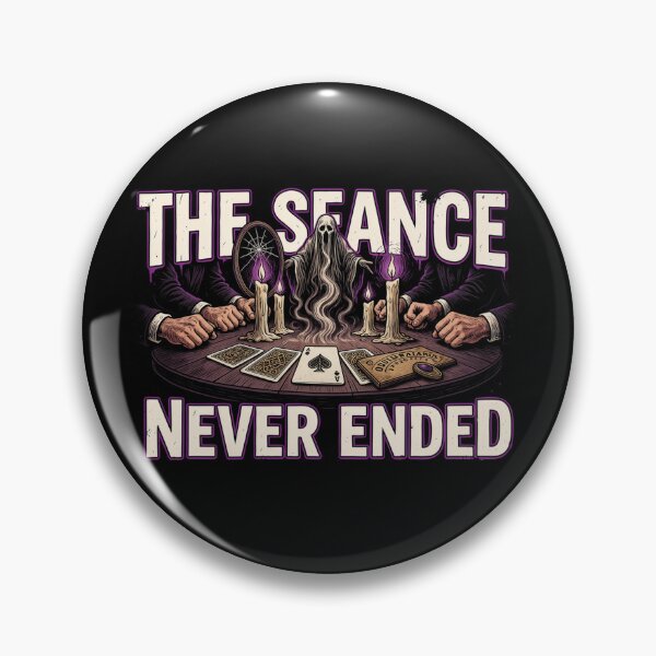 Item preview, The Seance Never Ended, Ouija Ghost Occult Vintage Horror designed and sold by CryptReel.