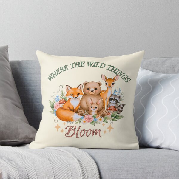 Item preview,  Woodland Animals Floral Art designed and sold by Madhav Creations Studio.
