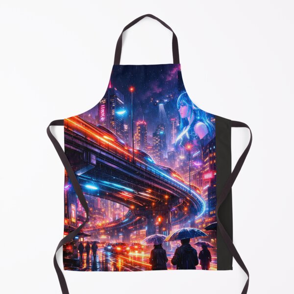 Item preview, Neon Overpass — City of Light Trails designed and sold by Neo Tokio.