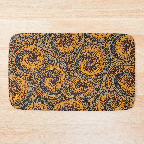 Item preview, Aboriginal Inspired Dot Art - With Sand Curls designed and sold by GrinGalore.
