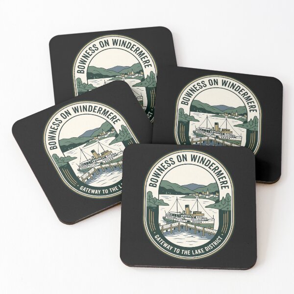 Item preview, Bowness On Windermere Lake District Vintage Travel Emblem designed and sold by k3rstman1.