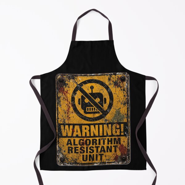 Item preview, SIGNS - Warning Algorithm Resistant Unit designed and sold by MetusArt.