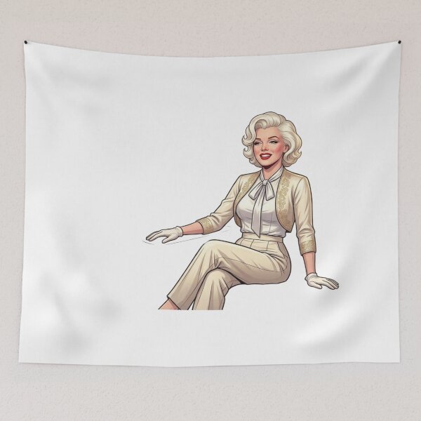 Item preview, Iconic Marilyn Monroe Classic Beauty designed and sold by Nurzhik.