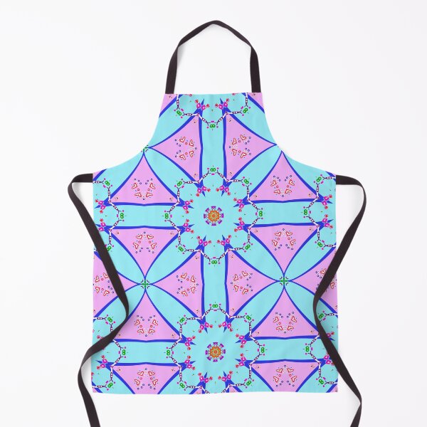 Item preview, Vibrant Turquoise and Pink Starburst Mandala designed and sold by Tinsleybluebell.