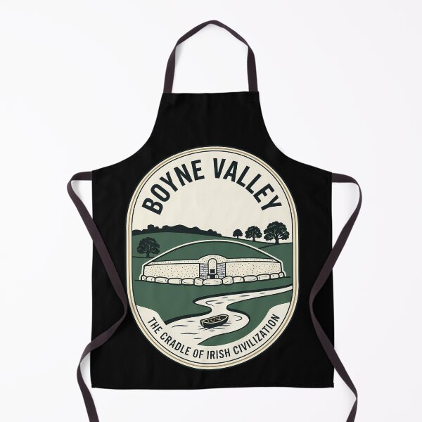 Item preview, Boyne Valley Newgrange Vintage Travel Emblem Ireland designed and sold by k3rstman1.