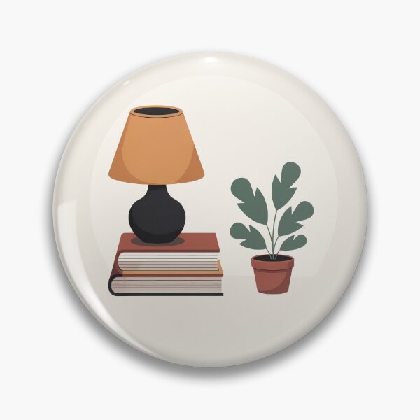 Item preview, Calm Nightstand Lamp Minimal Wall Art designed and sold by TrendMorphic.