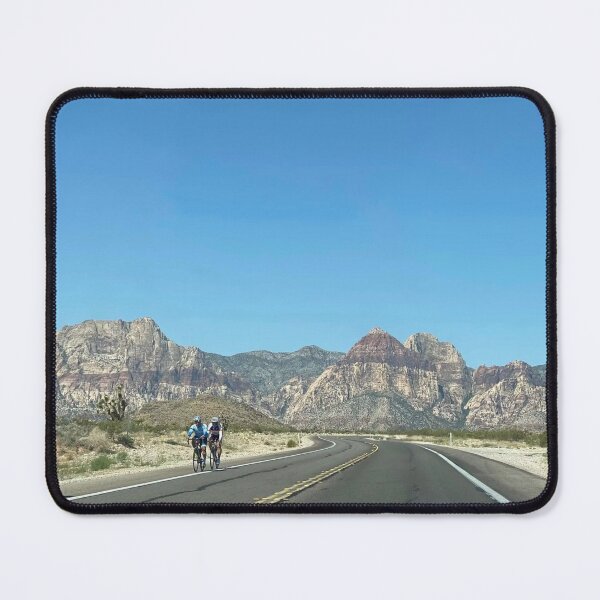 Item preview, Bicyclists & Mountains Red Rock Canyon NV designed and sold by Donlan-2211.