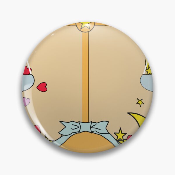 Item preview, Cute Fantasy Balance Scale with Hearts, Moon and Stars Cartoon Vector Illustration designed and sold by ChaReePat.