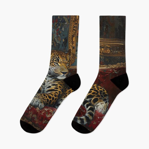 Artikelvorschau, Leopard im Salon entworfen und verkauft von ONYX Pixee.