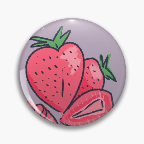 Item preview, fresas rosas designed and sold by Anxiety Runners.