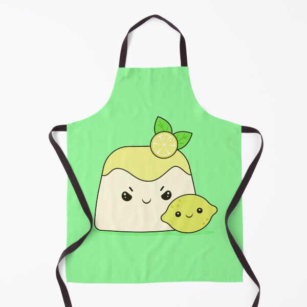 Item preview, Cute Kawaii Lemon Pudding With Adorable Citrus Friend Character designed and sold by CozyLittleShop.