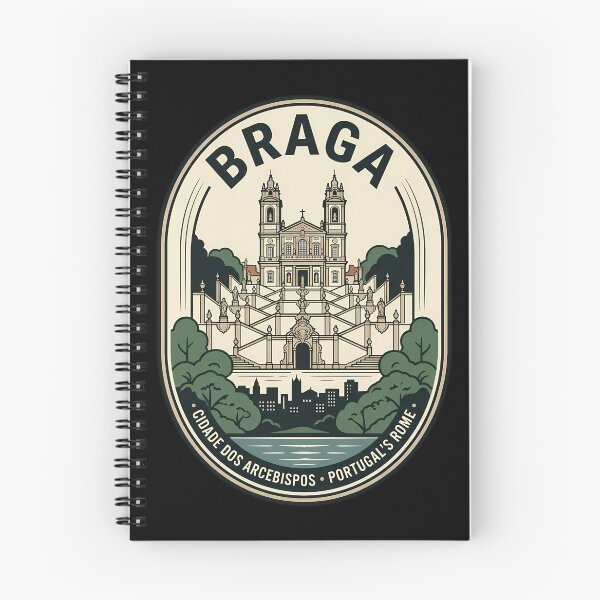 Item preview, Braga Portugal Bom Jesus Vintage Travel Emblem designed and sold by k3rstman1.
