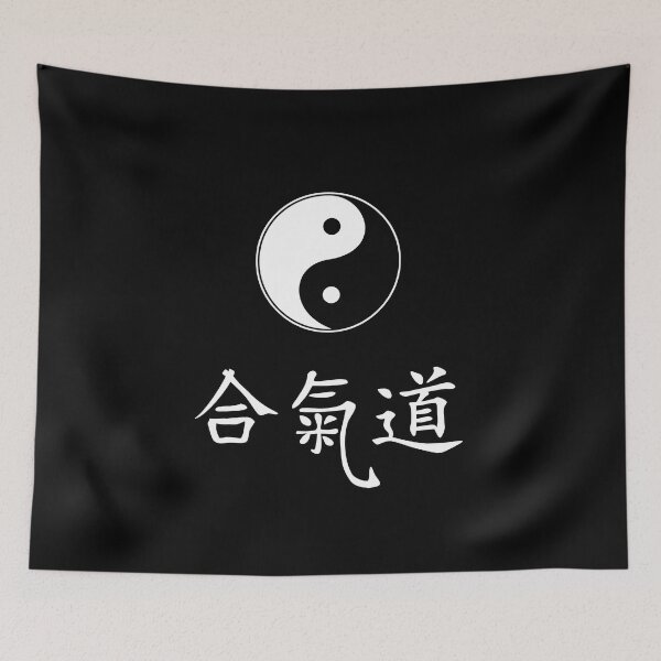 Item preview, Yin and Yang Tao with Aikido characters designed and sold by freaks13.
