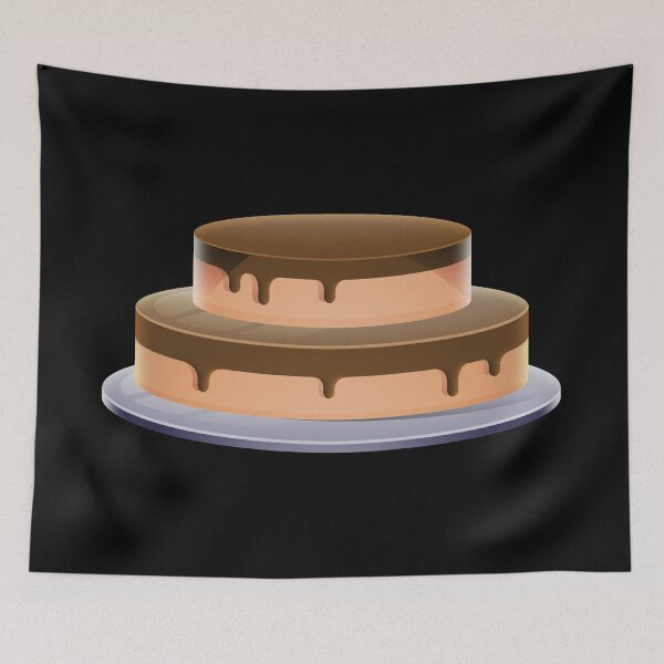 Item preview, 3D Pop Chocolate Double Tier Cake designed and sold by Lexkon Liu's art.