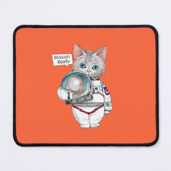 Item preview, COSMIC MEOW #01: Mission Ready - White Cat designed and sold by Neco Utyuu!.