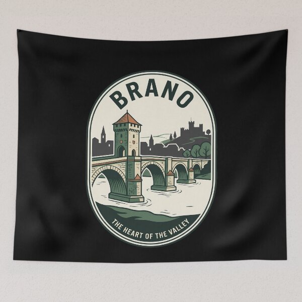 Item preview, Brano Heart of the Valley Vintage Travel Emblem designed and sold by k3rstman1.