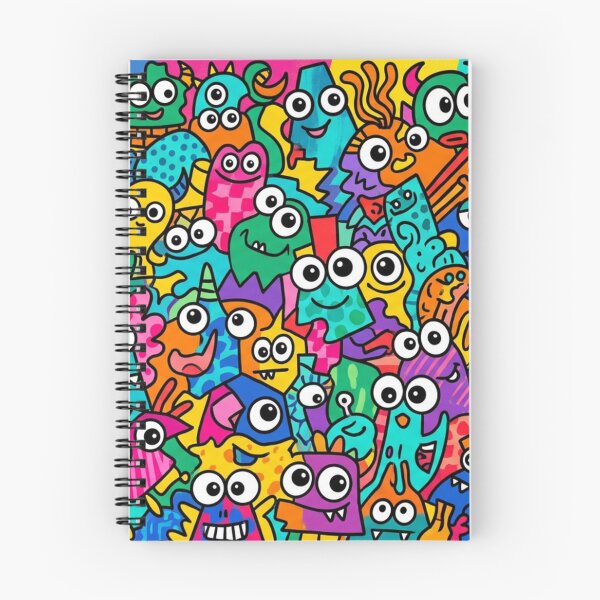 Item preview, Colorful, chaotic world of creatures designed and sold by Sigtrix.