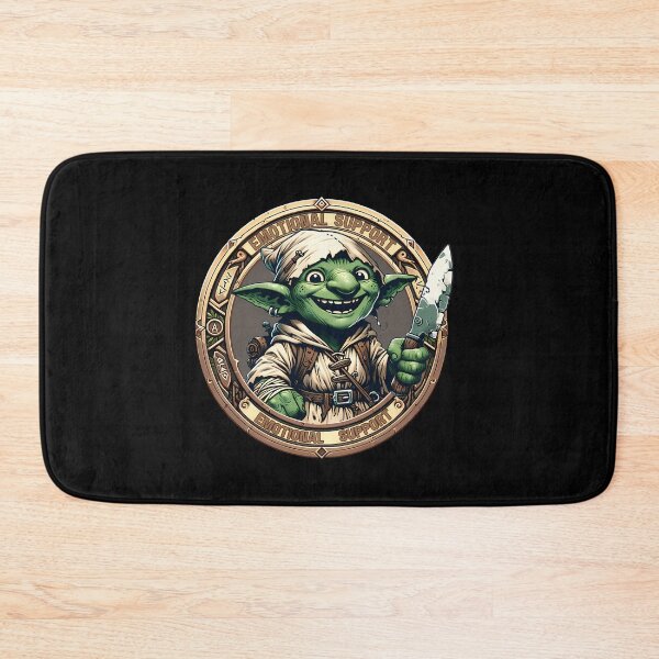 Item preview, Emotional Support Goblin Badge designed and sold by sailtonfg.