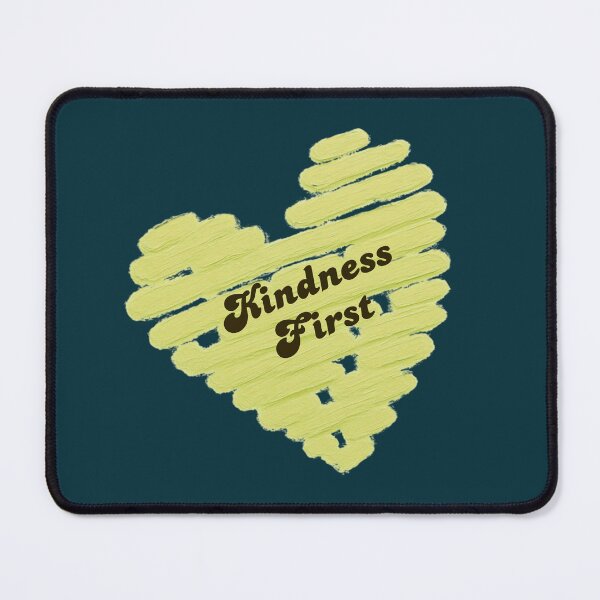 Item preview, Kindness First Lime Heart | Positive Quote | Cute Retro Inspirational Design designed and sold by VariusDesigns.